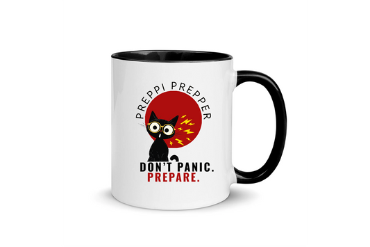 Coffee Mug with 'Preppi Prepper' Logo